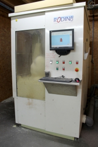 Milling polyurethane block